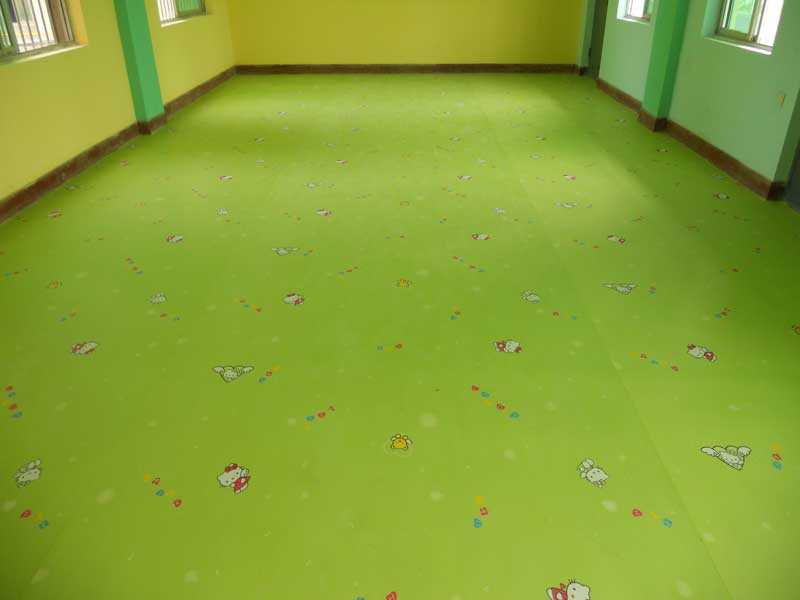 陕西省渭南市金太阳培育中心幼儿园地板